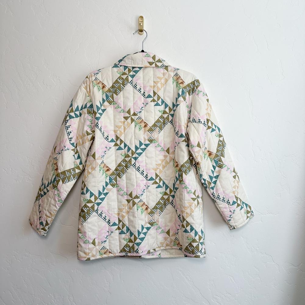 Universal‎ Thread | Quilted Patchwork Button Up J… - image 6